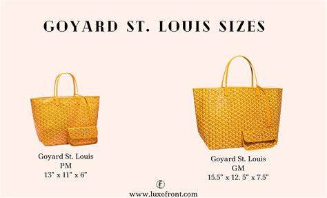 goyard preisliste 2023 euro|Goyard pm bag size.